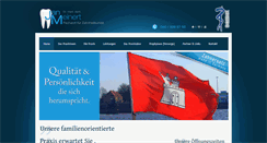 Desktop Screenshot of praxis-dr-meinert.de